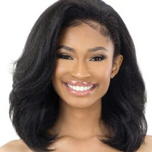 Black Natural Wave Women's Synthetic Wig - Brand
